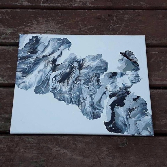 Original Acrylic Abstract Decor Art - Picture 1 of 1